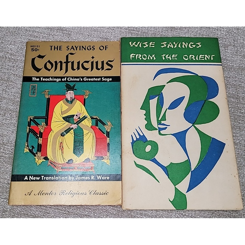 The Sayings of Confucius & Wise Sayings from the Orient‎ Books Vintage